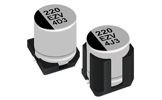 EEH-ZV Series (SMD, High Temp. Reflow) Hybrid Capacitors 